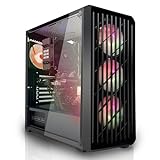 SYSTEMTREFF Gaming PC AMD Ryzen 5 5600X 6x4.6GHz | Nvidia GeForce RTX 3060 8 GB DX12 | 1TB M.2 NVMe…