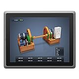 SunKol 15 Zoll lüfterloser Industrie-Panel-PC, All-in-One Panel-PC mit kapazitivem Touchscreen, 2xUSB2.0,…