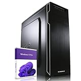 GREED® Multimedia PC mit Intel Core i7 4790 - Schneller Rechner + Computer für Büro & Home Office mit…