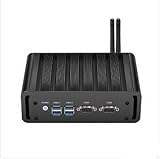Broadwell Celeron 3805U Industrial PC, Fanless PC with GbE Support Linux/Windows 2 COM 2LAN 4*USB3.0…
