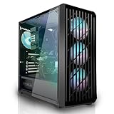 SYSTEMTREFF Gaming PC AMD Ryzen 7 7700 8x5.3GHz | AMD Radeon RX 7600 8GB DX12 | 1TB M.2 NVMe | 32GB…