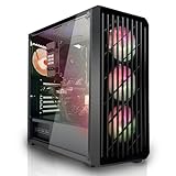 SYSTEMTREFF Gaming PC AMD Ryzen 5 7500F 6x5GHz | Nvidia GeForce RTX 4060Ti 16GB DX12 | 1TB M.2 NVMe…