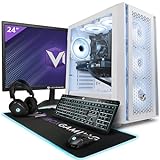 Vibox IV-22 Gaming PC - 24" Monitor-Paket - 8 Core Intel i9 11900 Prozessor - GTX 1650 4GB Grafikkarte…