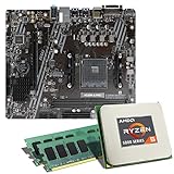 Mainboard Bundle | AMD Ryzen 5 5500 6x3600 MHz, MSI A520M-A Pro, 32 GB DDR4-RAM, 1x M.2 Port, 4X SATA…