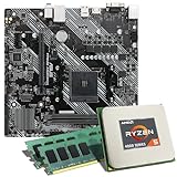 Mainboard Bundle | AMD Ryzen 5 4500 6x3600 MHz, ASUS Prime A520M-K, 32 GB DDR4-RAM, 1x M.2 Port, 4X…