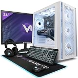 Vibox IV-78 Gaming PC Set Komplett - Monitor 24 Zoll - 8 Core Intel i9 11900 Prozessor - RTX 4070 12GB…