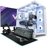 Vibox VIII-8 Gaming PC Set Komplett - Monitor 27 Zoll - Intel i9 11900F Prozessor - RTX 4070 Ti Super…