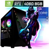 Meinpc Storm i9 RTX 4060 Gaming-PC (Intel Core i9 11900K (KF), Nvidia GeForce RTX 4060, 16 GB RAM, 512…