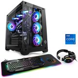 CSL Aqueon C77340 Advanced Edition Gaming-PC (Intel® Core i7 13700KF, GeForce RTX 4060Ti, 32 GB RAM,…