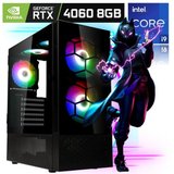Meinpc RGB Gamer i9 RTX 4060 Gaming-PC (Intel Core i9 11900K (KF), Nvidia GeForce RTX 4060, 32 GB RAM,…