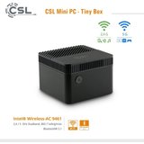 CSL Tiny Box Mini-PC (Intel® Celeron N4120, Intel® HD Graphics 600, 4 GB RAM, 256 GB SSD, passiver CPU-Kühler,…