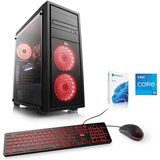 CSL Speed L5110 Gaming-PC (Intel® Core i5 12400F, GeForce RTX 4060, 16 GB RAM, 1000 GB SSD, Luftkühlung)
