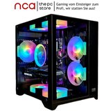 PC Store NCA Gaming PC Chroma RTX 4060 Intel 10 Kerner Windows 11 Gaming-PC (Intel Xeon E5 2680v2, NVIDIA…
