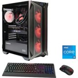 GAMEMAX Brufen C1 7004 Gaming-PC (Intel® Core i5 13400F, RTX 3060, 16 GB RAM, 1000 GB SSD, Wasserkühlung,…